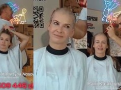 To nie koniec. Edyta Pazura też OGOLIŁA SIĘ NA ŁYSO! W zbiórce Łatwoganga właśnie stuknęło 50 MILIONÓW ZŁOTYCH