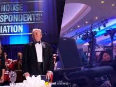 Strzały na balu z Donaldem Trumpem. Polski dziennikarz zamieścił nagranie z sali