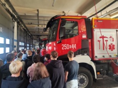 Tłumy na Dniu Otwartym w Krakowie. Szkoła Aspirantów PSP otworzyła drzwi