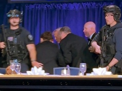 Strzały na kolacji prezydenta z dziennikarzami. Donald Trump ewakuowany