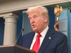 Donald Trump ewakuowany z gali Stowarzyszenia Korespondentów Białego Domu w hotelu Hilton w Waszyngtonie