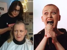 Katarzyna Nosowska znów jest łysa. Internauci oceniają jej nową fryzurę. "Oczy mi zmokły w tej akcji"