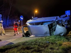Dramat na rondzie. 34-latek stracił panowanie nad Audi