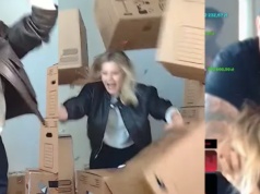 Małgorzata Kożuchowska u Łatwoganga. Ikoniczna scena