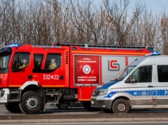 Kolizja drogowa w Radomiu. Poszkodowany mężczyzna trafił do szpitala
