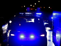 Dachowanie auta. Ranne dwie osoby