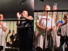 Wzruszające sceny po zakończeniu streama Łatwoganga. Tłumy SKANDOWAŁY przed blokiem (WIDEO)