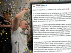 Jest oświadczenie Cancer Fighters. Na co pójdą pieniądze? "Mogą realnie zmienić życie"