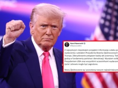 Ewakuacja Donalda Trumpa po strzałach. Karol Nawrocki zabrał głos