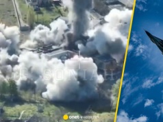 Z bazy Rosjan zostały zgliszcza. Ukraina użyła najgroźniejszej bomby