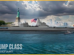 Co się dzieje ze "Złotą Flotą" Trumpa? Ze strony rządowej znika opis pancerników