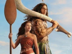 Czupryna Dwayne'a Johnsona smagana wiatrem. Nowy plakat aktorskiej Vaiany