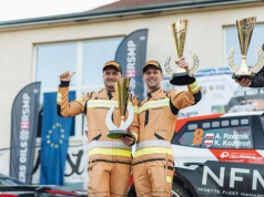 Strażacki zespół rajdowy z mocnym otwarciem sezonu