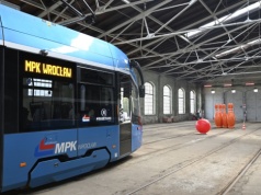 Bilard i kręgle z udziałem motorniczych w zajezdni MPK Wrocław