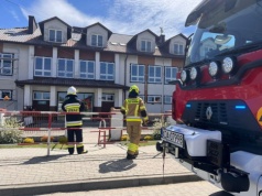 Ewakuacja szkoły w Luszowicach. Uszkodzona instalacja gazowa podczas remontu