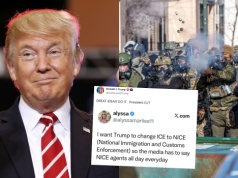 Donald Trump poparł pomysł zmiany nazwy ICE na "NICE", żeby ładniej się kojarzyło