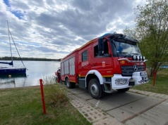 Interweniowali na Jeziorze Powidzkim