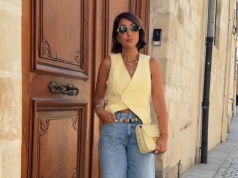 Elegantki szturmem ruszyły po tą wiskozową kamizelkę z Sinsay. Za grosze również w HM