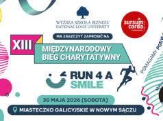 Biegnij z nami po uśmiech Mileny i Macieja!  XIII edycja Biegu Charytatywnego Run 4 a Smile 2026