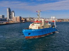 Nowoczesny statek MINKAR przechodzi testy na Bałtyku. Za projektem stoi firma Elektro-Plus z Gdyni