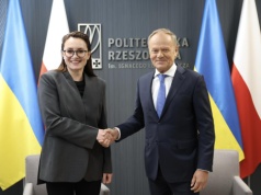 Tusk w Rzeszowie. Premier ogłosił, że Polska i Ukraina zbudują “armadę dronową”