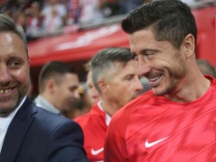 Zarzucali mu konflikt z Lewandowskim. Brzęczek wszystko wytłumaczył