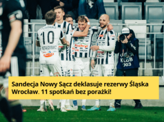 Sandecja Nowy Sącz deklasuje rezerwy Śląska Wrocław! 