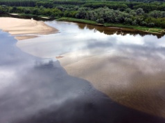 It’s only April, and the Vistula is already at a low level