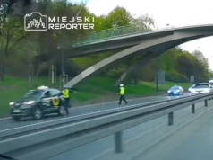 Akcja trzeźwość zakończona pościgiem. Kierowca taksówki odjechał i uciekał ulicami Warszawy. Był nietrzeźwy