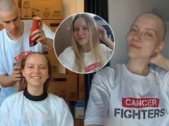 Jako pierwsza kobieta ogoliła głowę u Łatwoganga. Jej mama początkowo nie była zachwycona