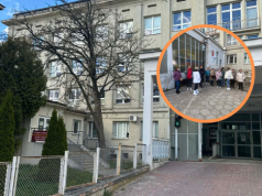 Protest Łodzian przed Szpitalem Madurowicza. Mówią „nie” likwidacji oddziału internistycznego