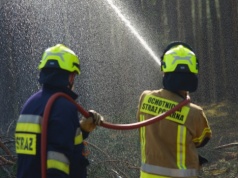 ​Duży pożar lasu na Pomorzu. W akcji gaśniczej wykorzystano samolot