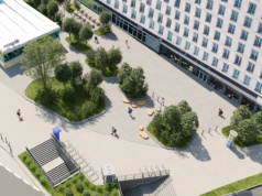 Szykują zazielenianie centrum Warszawy. Nowy plac obok Ronda Dmowskiego do jesieni