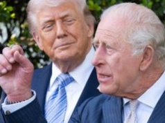 Donald Trump dwukrotnie NARUSZYŁ protokół podczas spotkania z królem Karolem III. Ekspertka zabrała głos