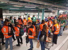 Nocna akcja w Kraków Airport. 300 osób testowało nowy terminal