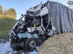 Śmiertelny wypadek na A1 w kierunku Łodzi.