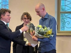 Palczys odebrał za Poczobuta Nagrodę im. Jerzego Giedroycia w Wilnie