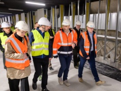 Prezydent Aleksander Miszalski z „gospodarską wizytą” na budowie KST IV. Co przemilczał?