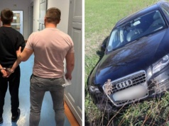 Nastolatek ukradł Audi ojczymowi i wjechał nim do rowu. To nie jego największy problem