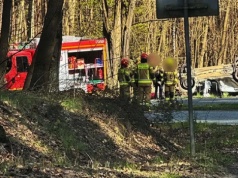 Cztery osoby poszkodowane. Wypadek na DK25