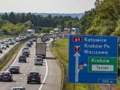 Protesty na A4 w Krakowie. Utrudnienia na węzłach Opatkowice i Łagiewniki