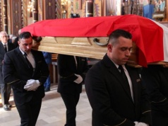 Uroczysty pogrzeb Łukasza Litewki