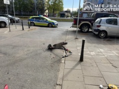 15-latek na hulajnodze trafił do szpitala po zderzeniu z autem. Kierująca pojazdem, pijana