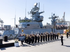 Najnowsza korweta dla niemieckiej floty ochrzczona. Coraz bliżej służby FGS Lübeck