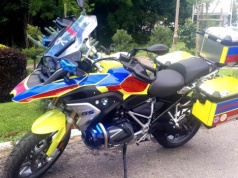 Nowość w Olsztynie. Motocykl ratunkowy w systemie NFZ