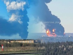 Ukraina wymierzyła cios, alarm w Rosji. Chmura dymu setki kilometrów od granicy