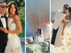 Kuriozalnie drogi ślub modelki z Charkowa. Prywatnie śpiewał tam Ricky Martin