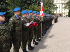 Bydgoski garnizon uczcił Święto Flagi Państwowej i Konstytucji 3 Maja