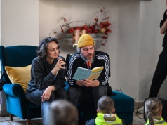 Bajki z dzieciństwa w Cafe Muzeum. Tomasz Schuchardt i Kamila Kuboth (nie) tylko dla dzieci | ZDJĘCIA