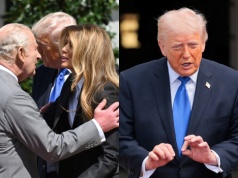 Trump zachwycony królem Karolem III. Tak wyglądało pożegnanie w Białym Domu